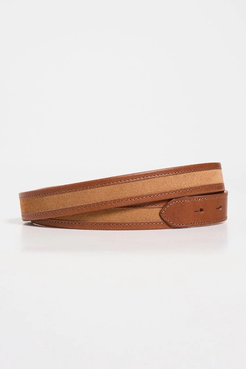 FRAME - Crescent Belt - Camel Multi - Image 2