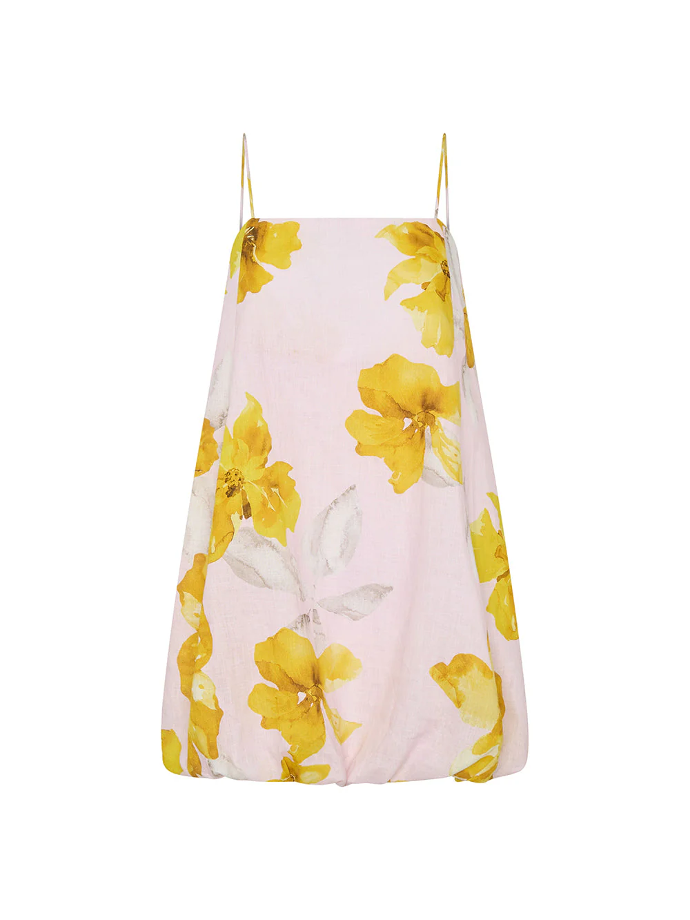 Kivari - Francine Bubble Mini Dress - Pink Yellow - Image 10