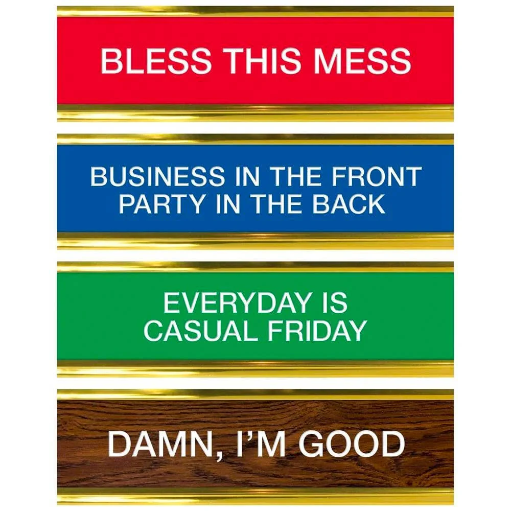 Fred & Friends - Daily Desk Plaque - R - Image 4