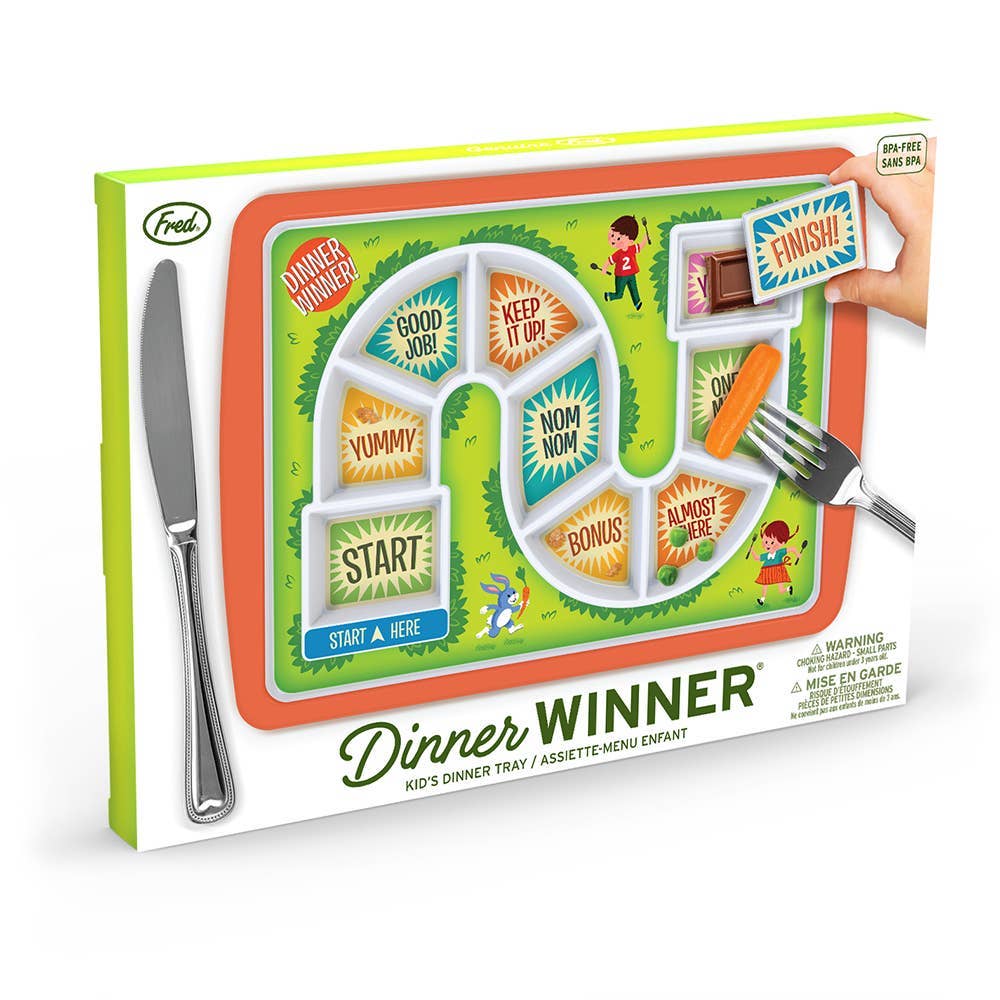 Dinner Winner Kids Tray / Plate