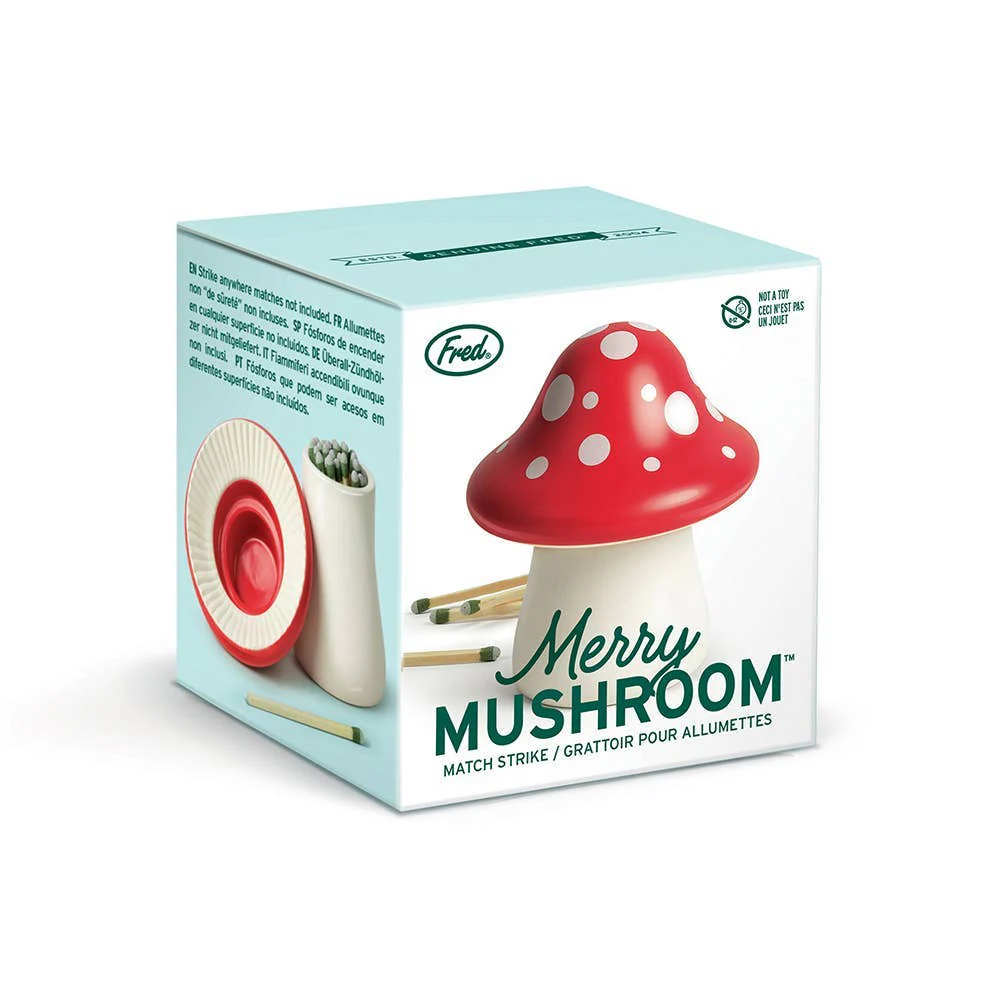 Fred & Friends - Merry Mushroom - Match Strike
