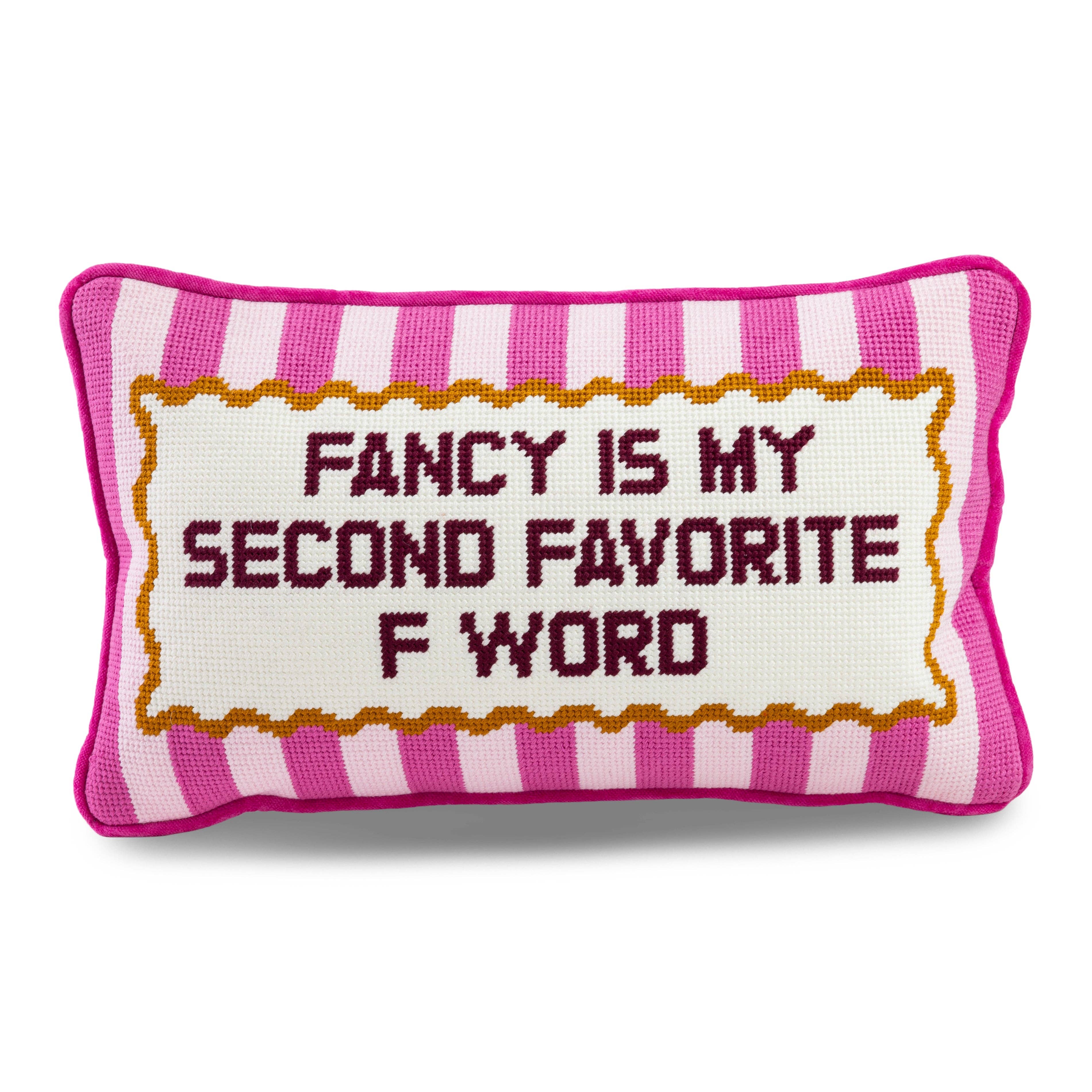 Furbish Studio - Fancy Needlepoint Pillow