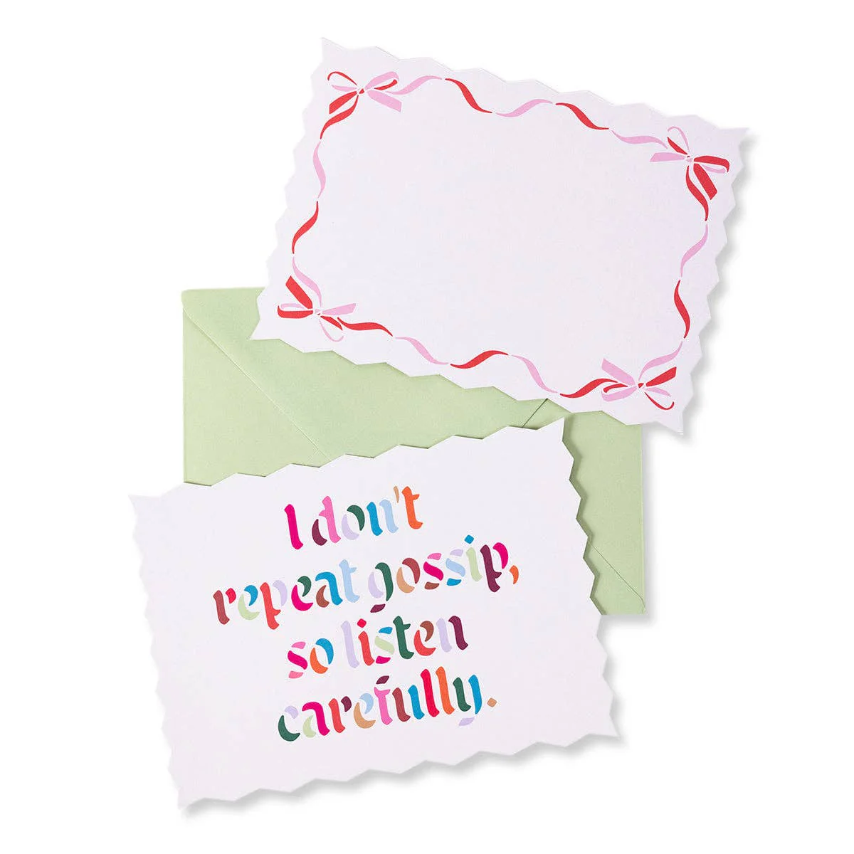 Furbish Studio - Gossip Stationery - Set of 12 - Image 2