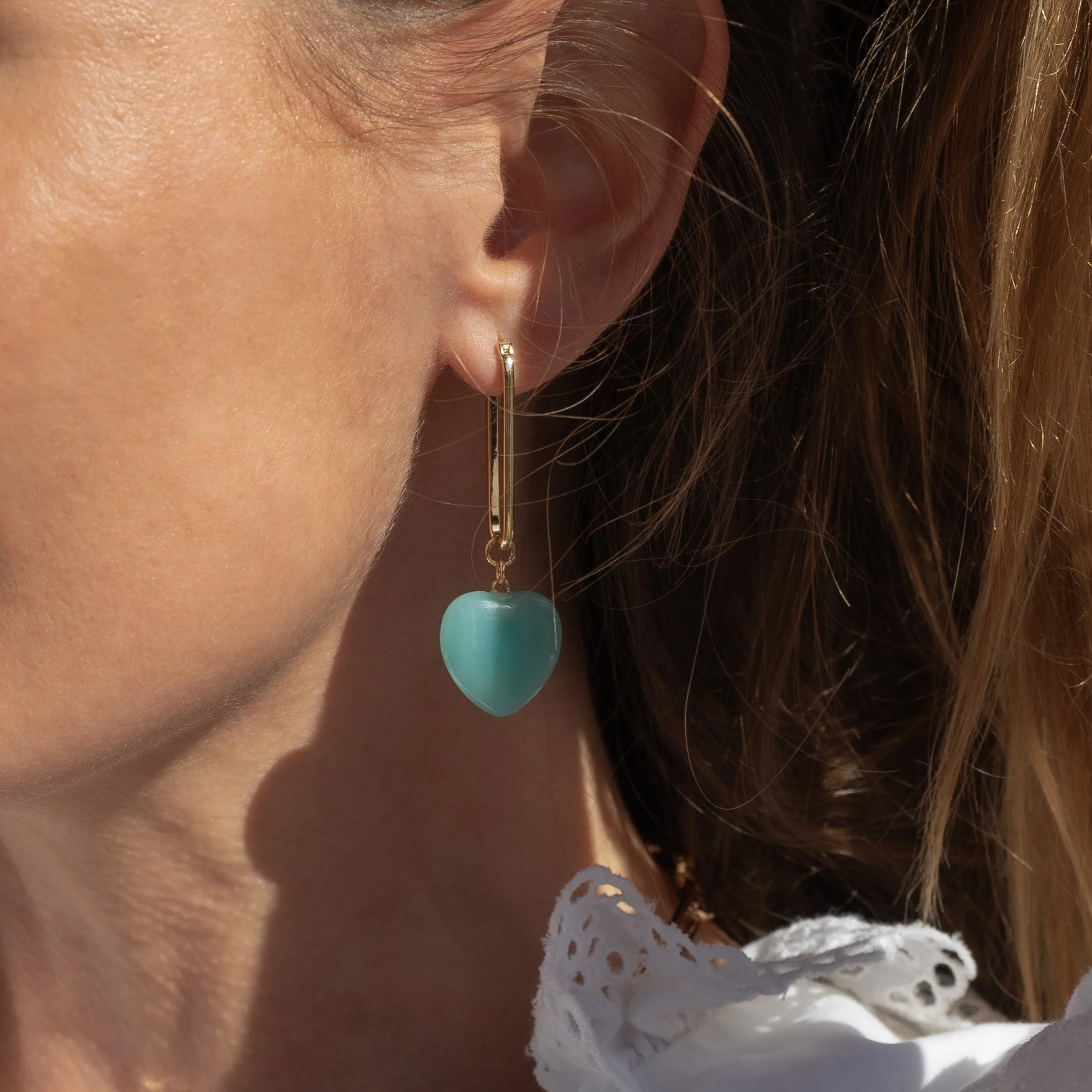 Gemma Amazonite Earrings - Image 3