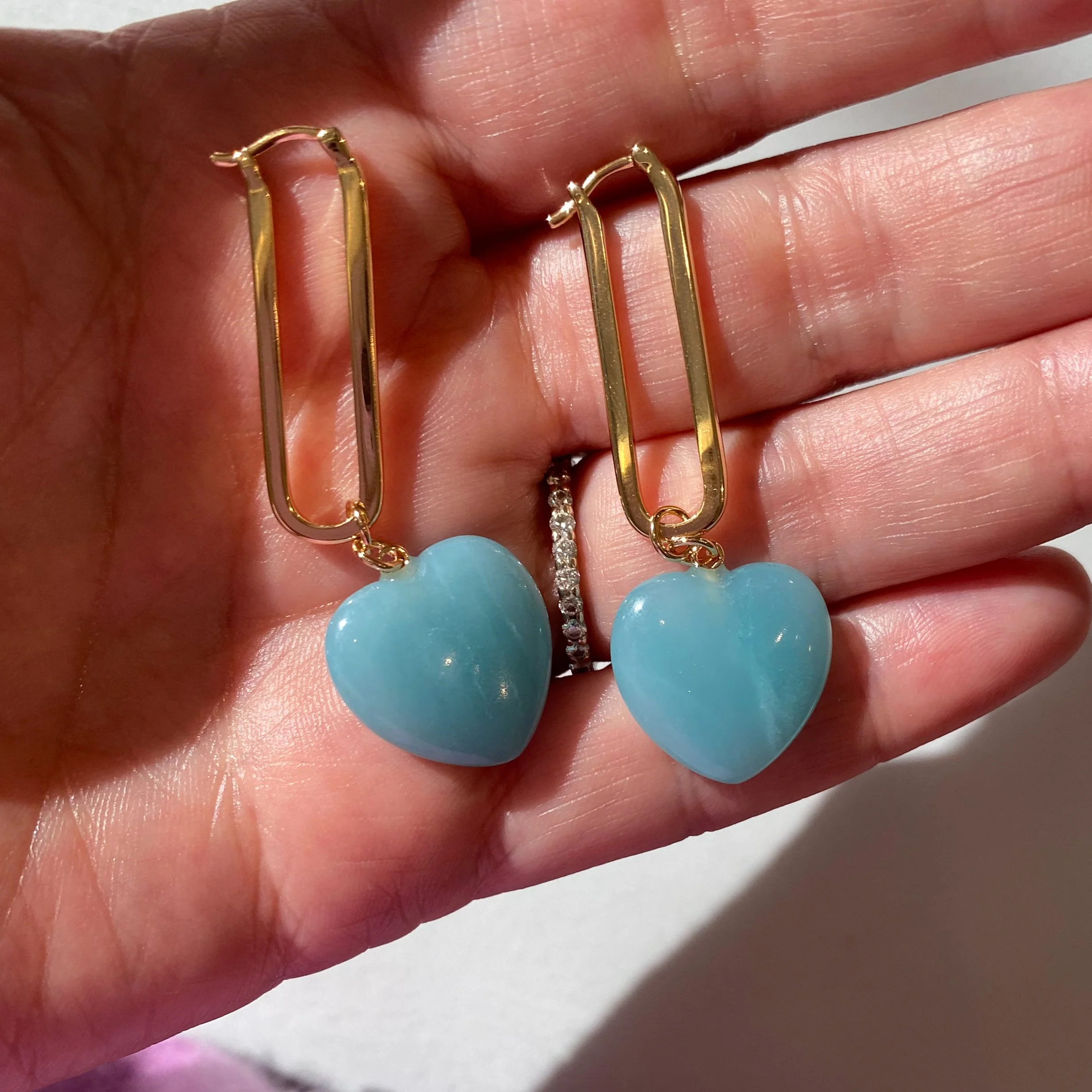 Gemma Amazonite Earrings - Image 4