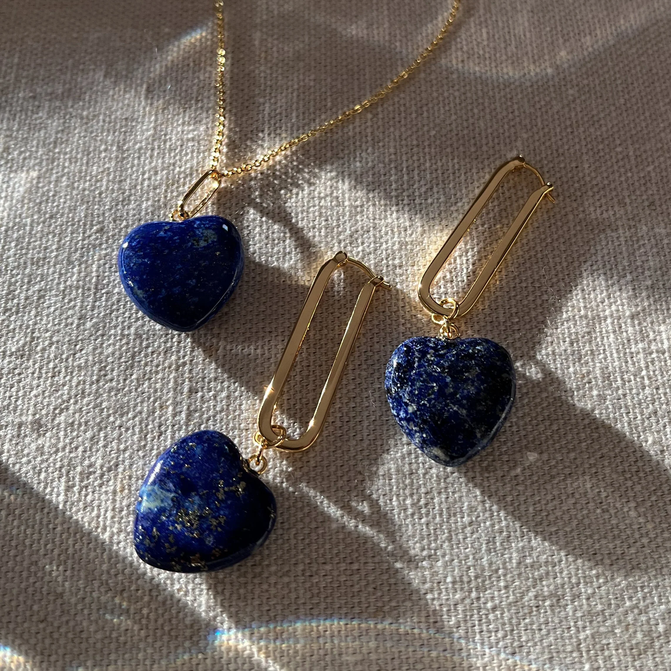Gemma Lapis Earrings - Image 3