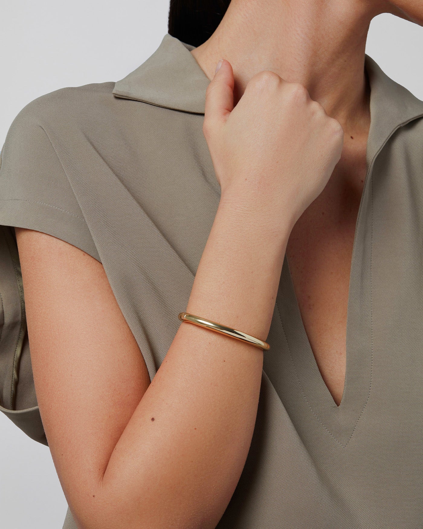 Jenny Bird - Gia Bangle - Gold - Image 2