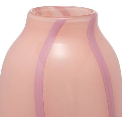 Striped Glass Vase - Image 3