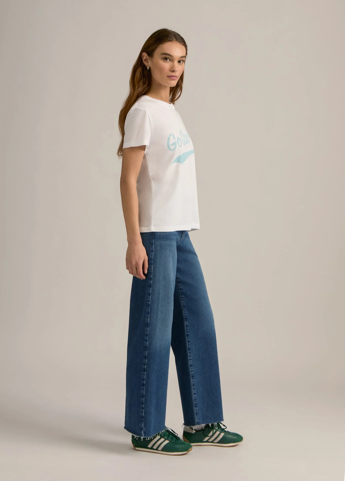 Favorite Daughter - Go Sports Tee - White Baby Blue - Image 3