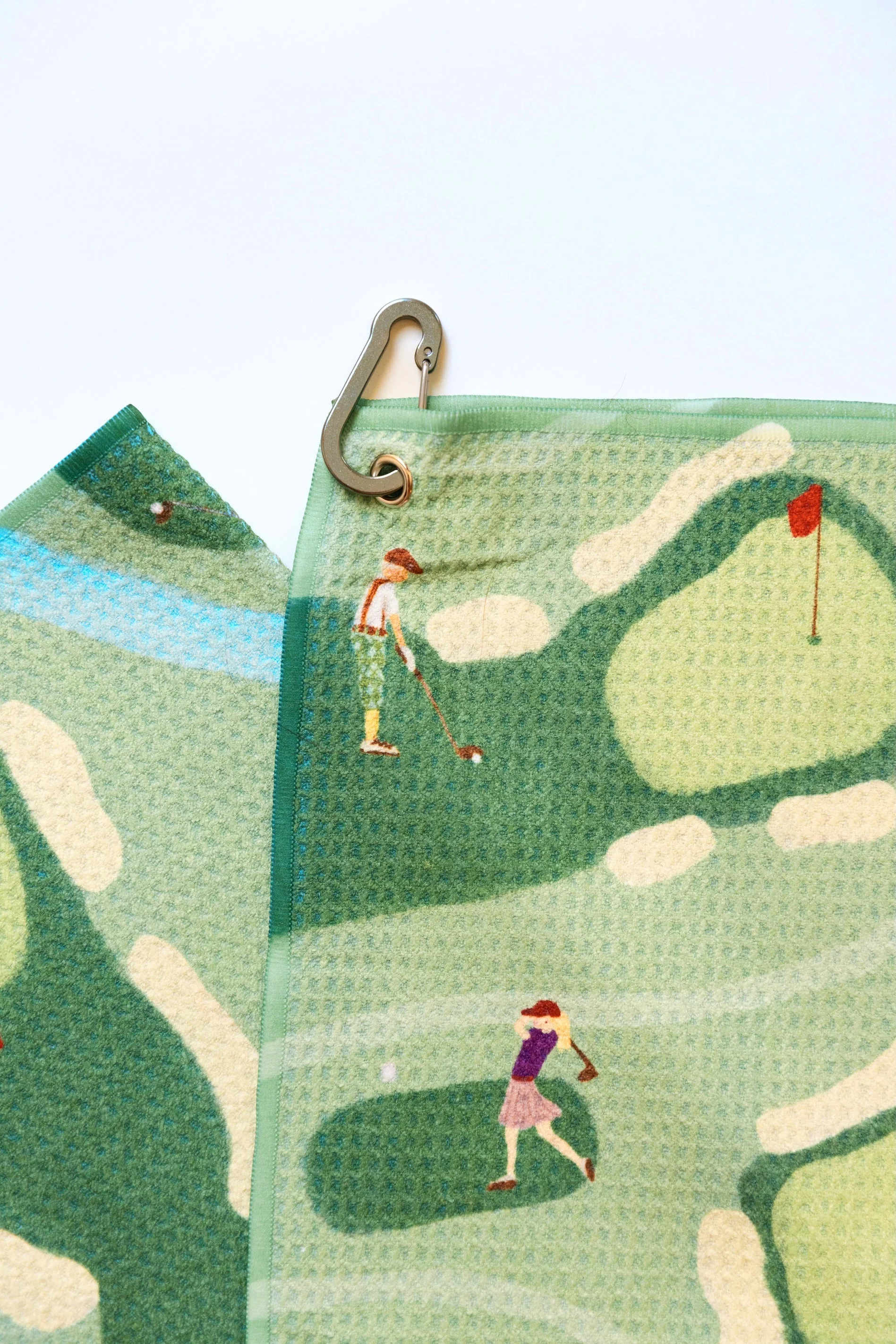 Golf Scene Towel | Match South x Claire Nilan - Image 2