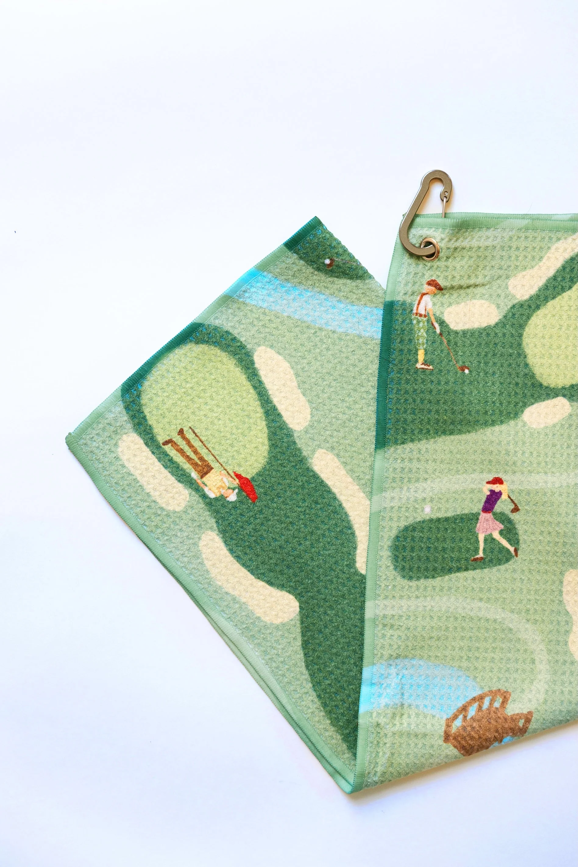 Golf Scene Towel | Match South x Claire Nilan - Image 3