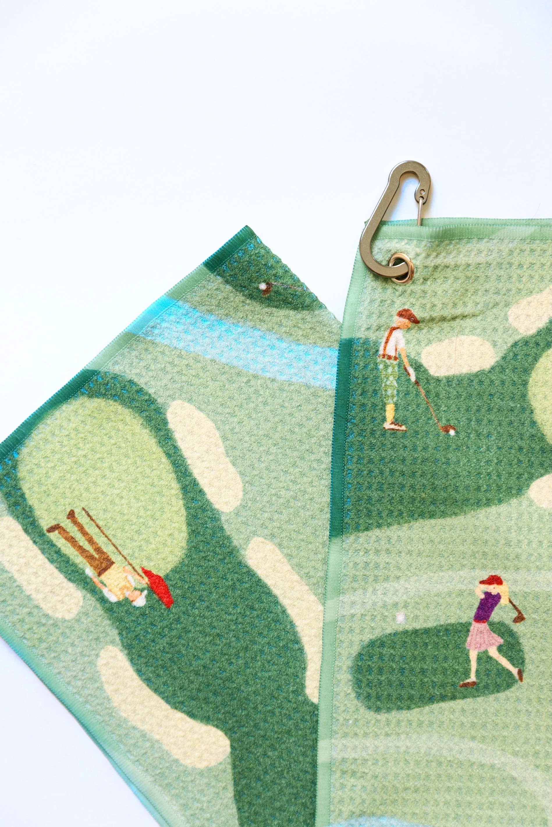 Golf Scene Towel | Match South x Claire Nilan - Image 4