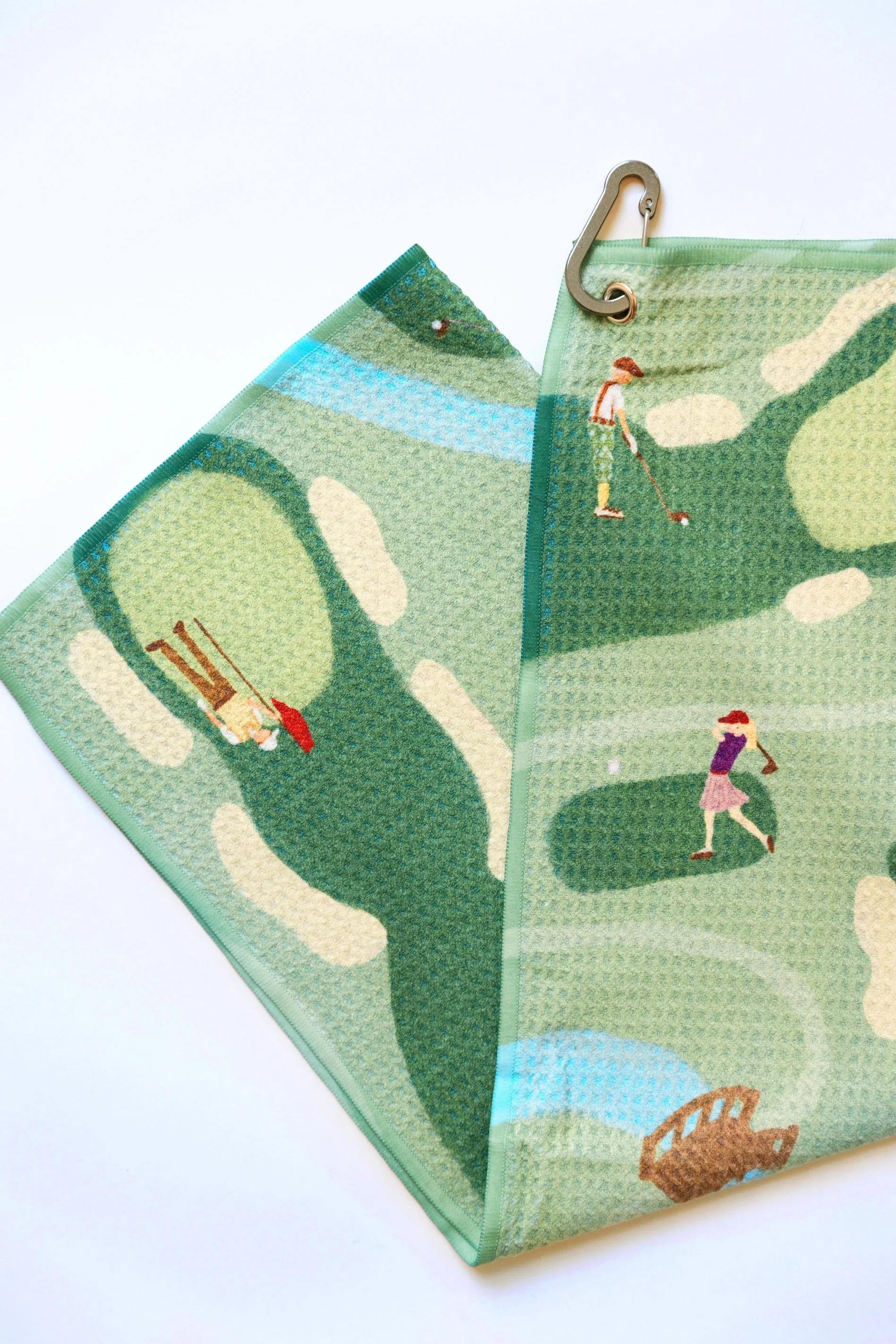 Golf Scene Towel | Match South x Claire Nilan - Image 5