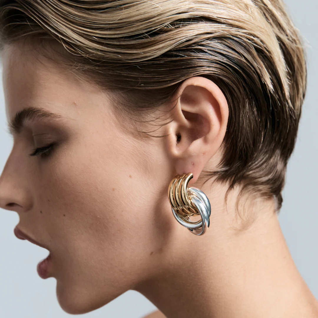 Heaven Mayhem DOUBLE KNOT EARRINGS - Image 9