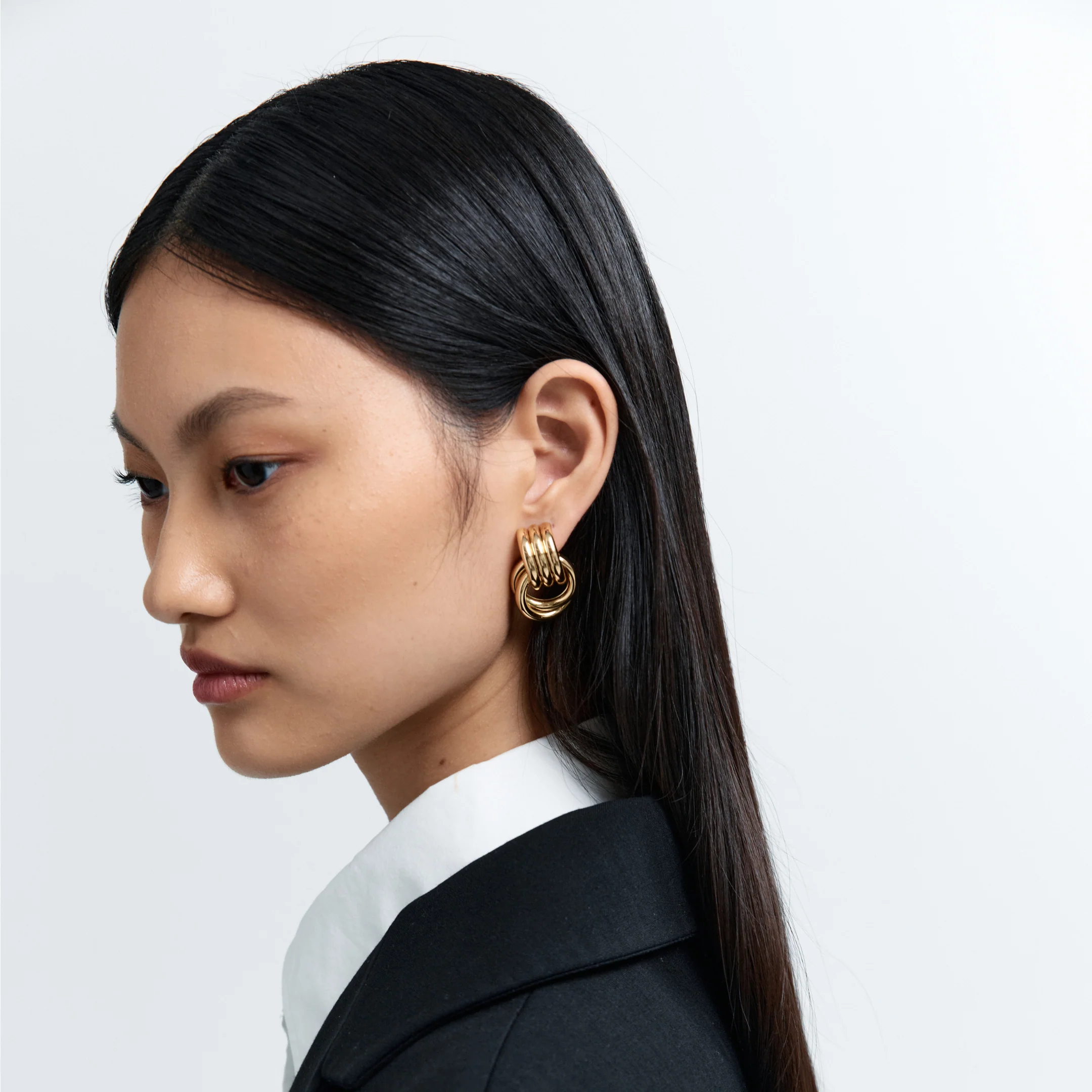 Heaven Mayhem MINI KNOT EARRINGS - Image 5