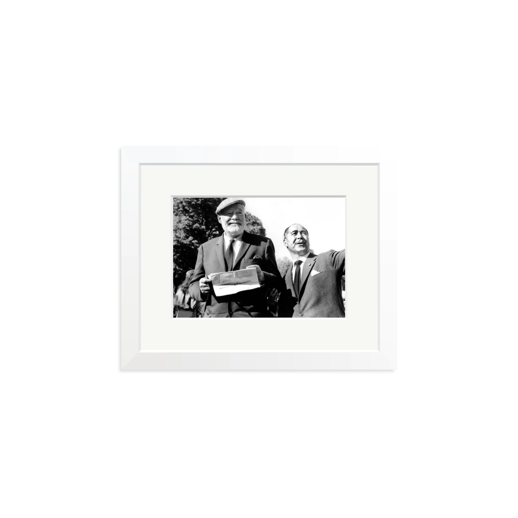 Hemingway at a Horse Race