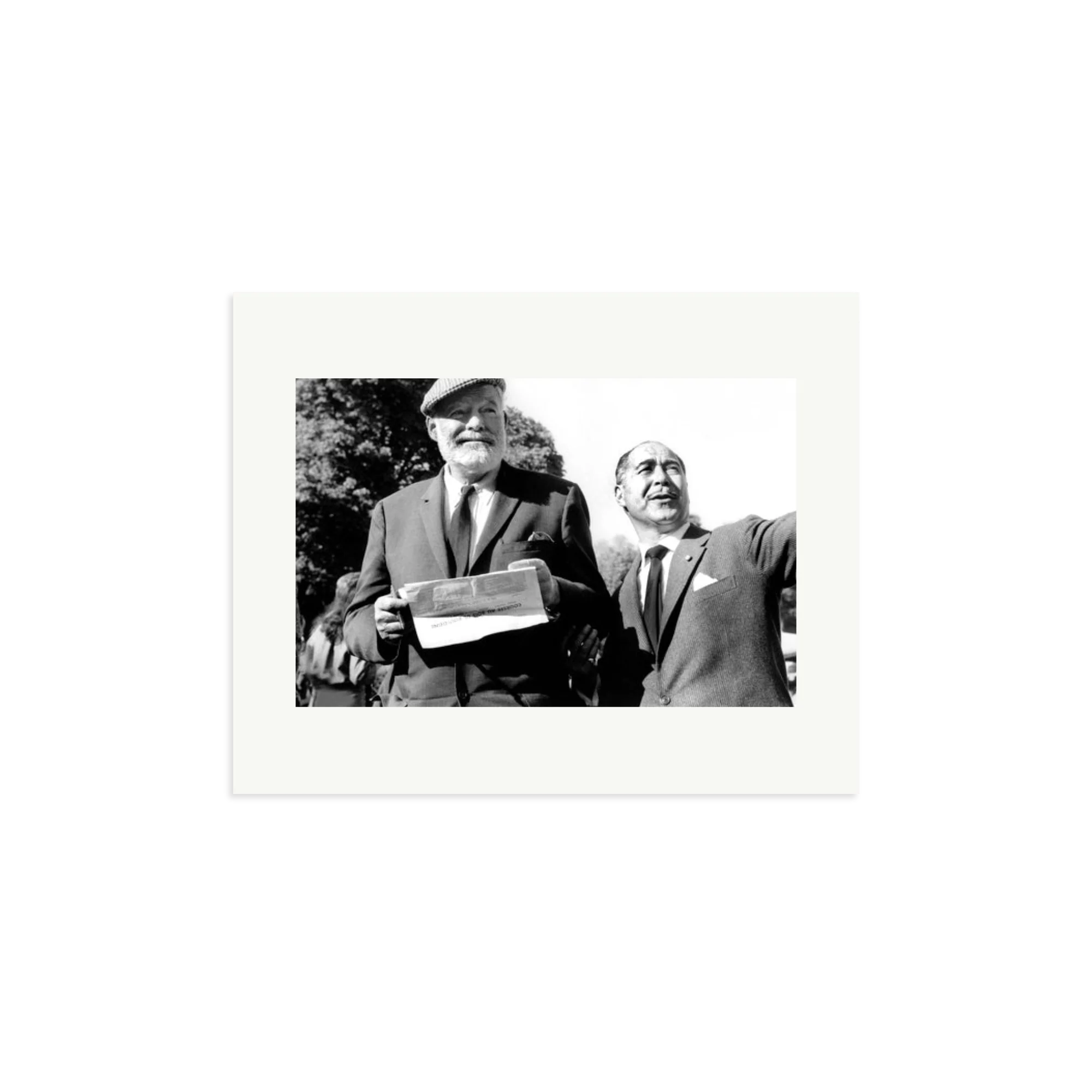 Hemingway at a Horse Race - Image 12