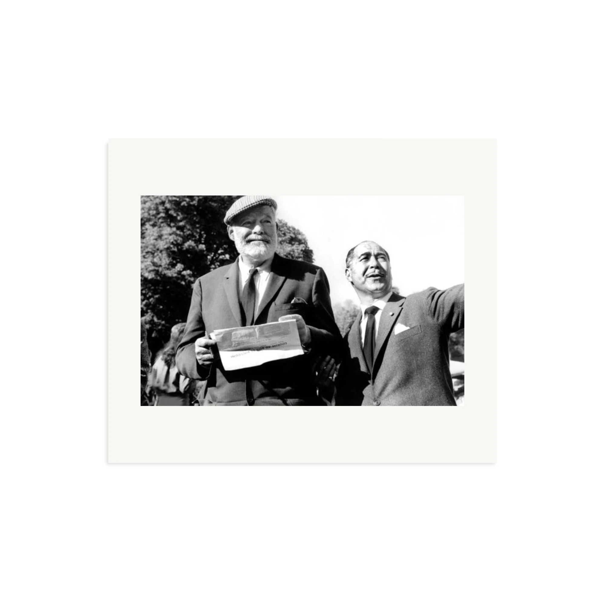 Hemingway at a Horse Race - Image 13