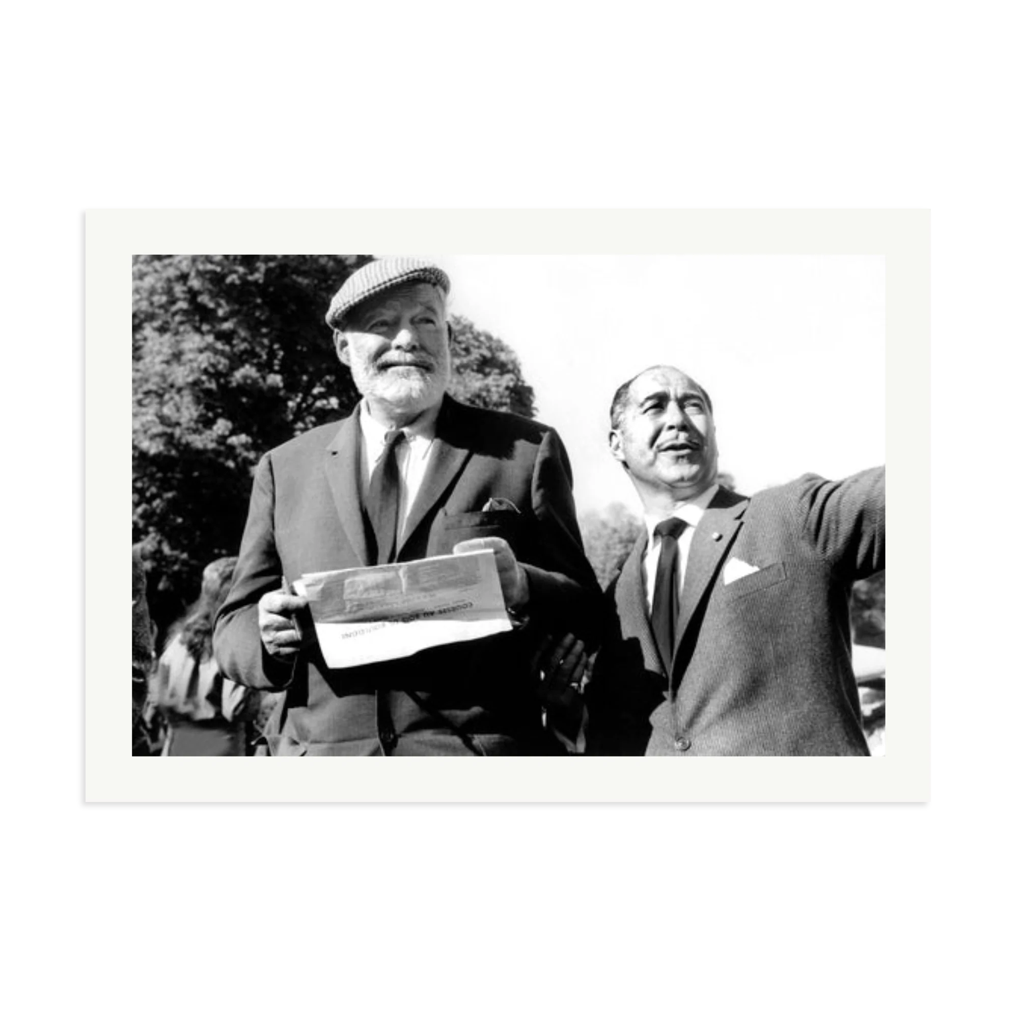 Hemingway at a Horse Race - Image 15