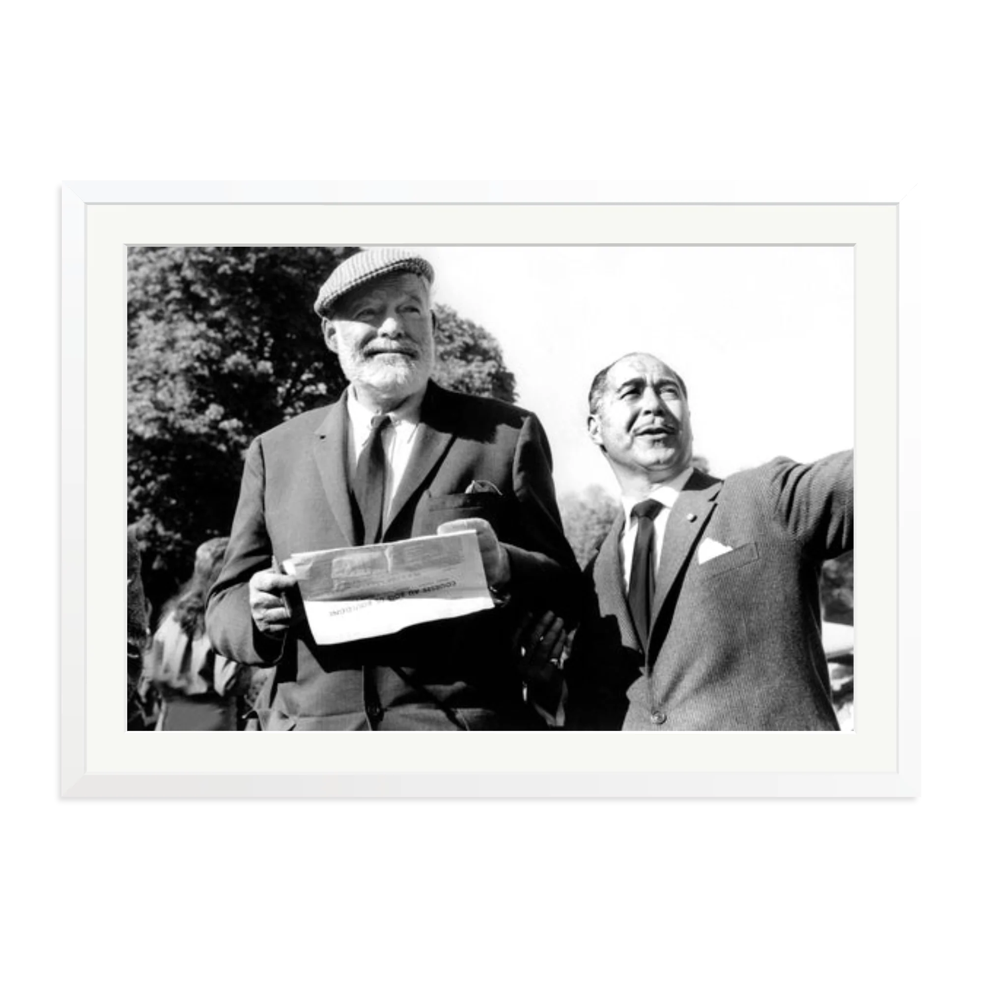 Hemingway at a Horse Race - Image 5