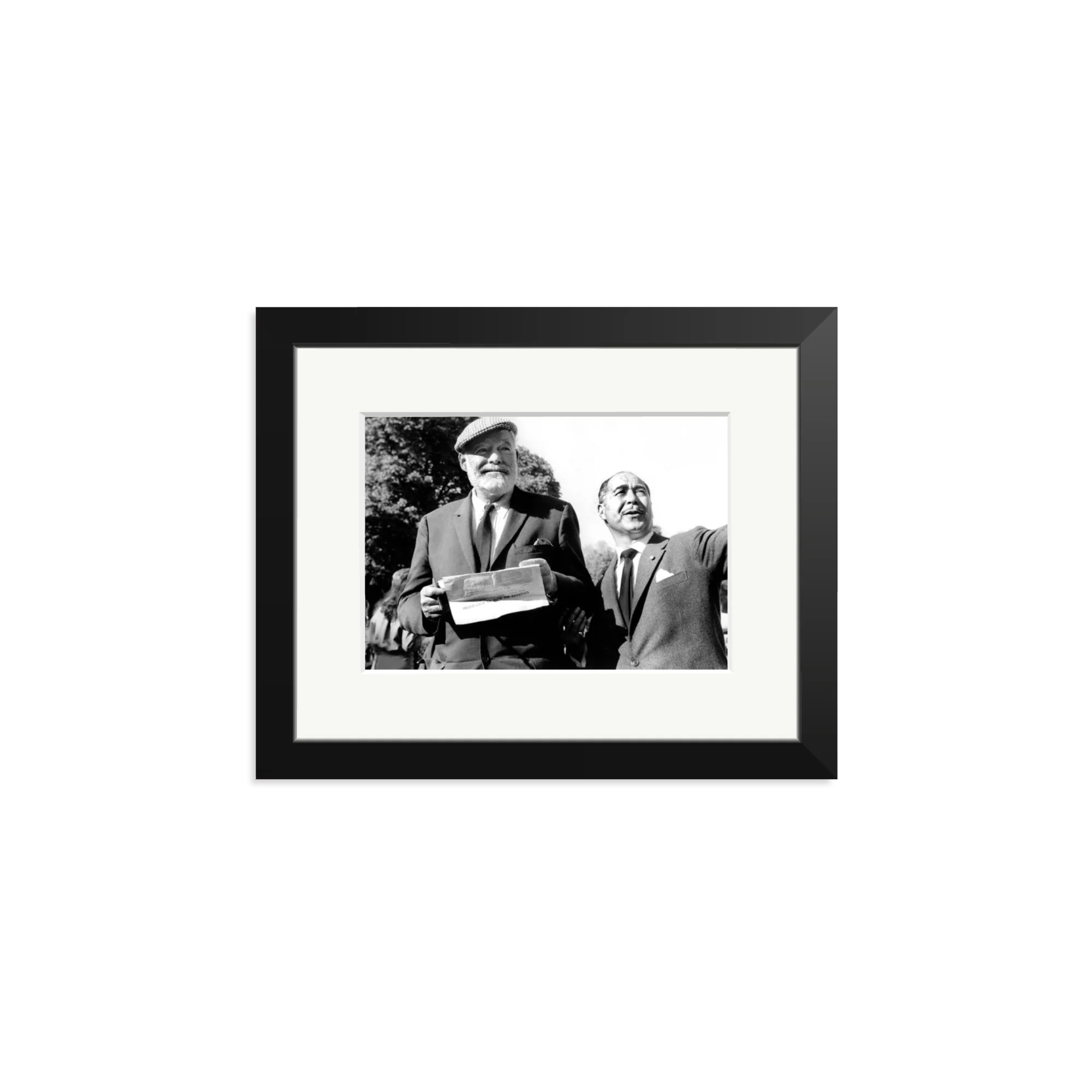 Hemingway at a Horse Race - Image 6