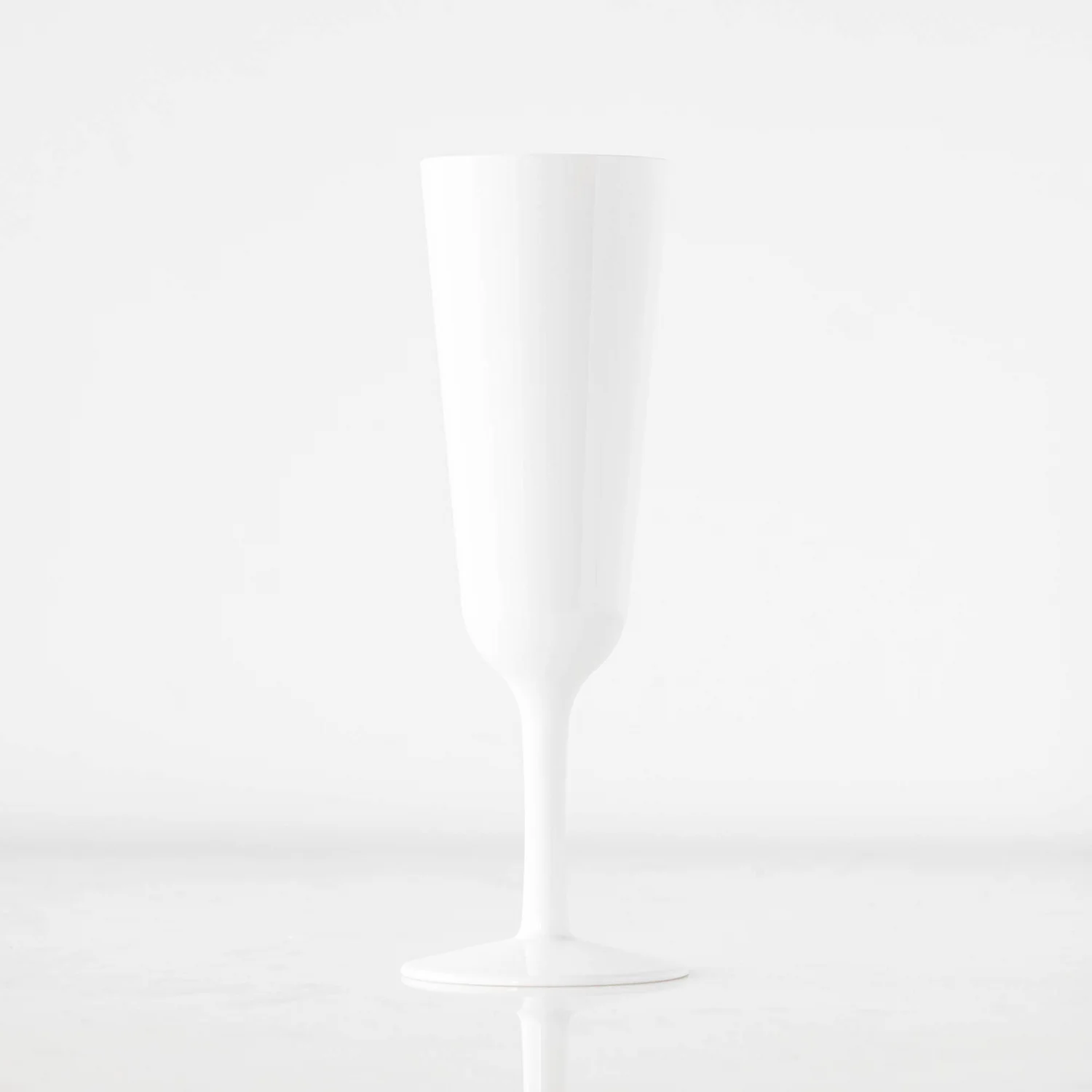 Unbreakable Champagne Glass - White