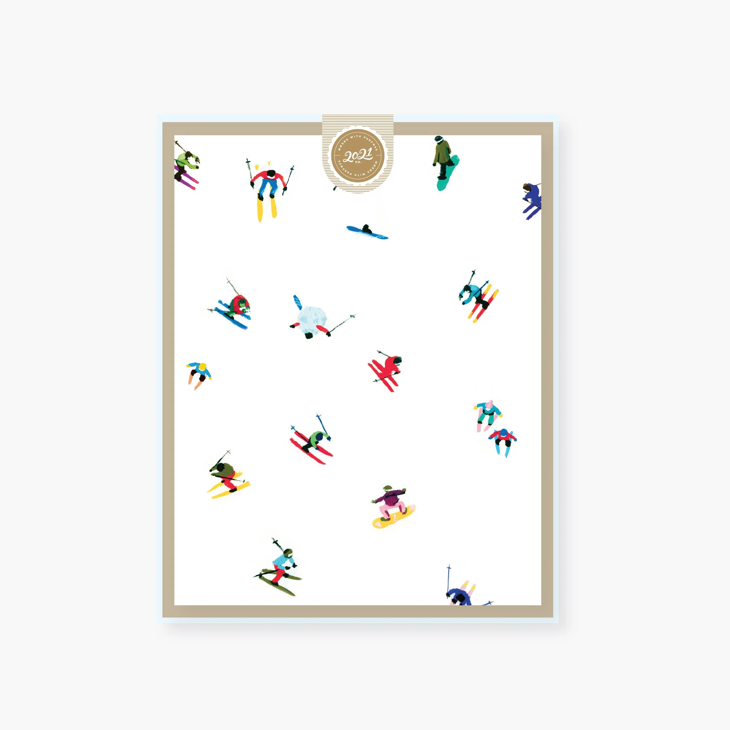 Hit The Slopes Greeting Card - Image 2