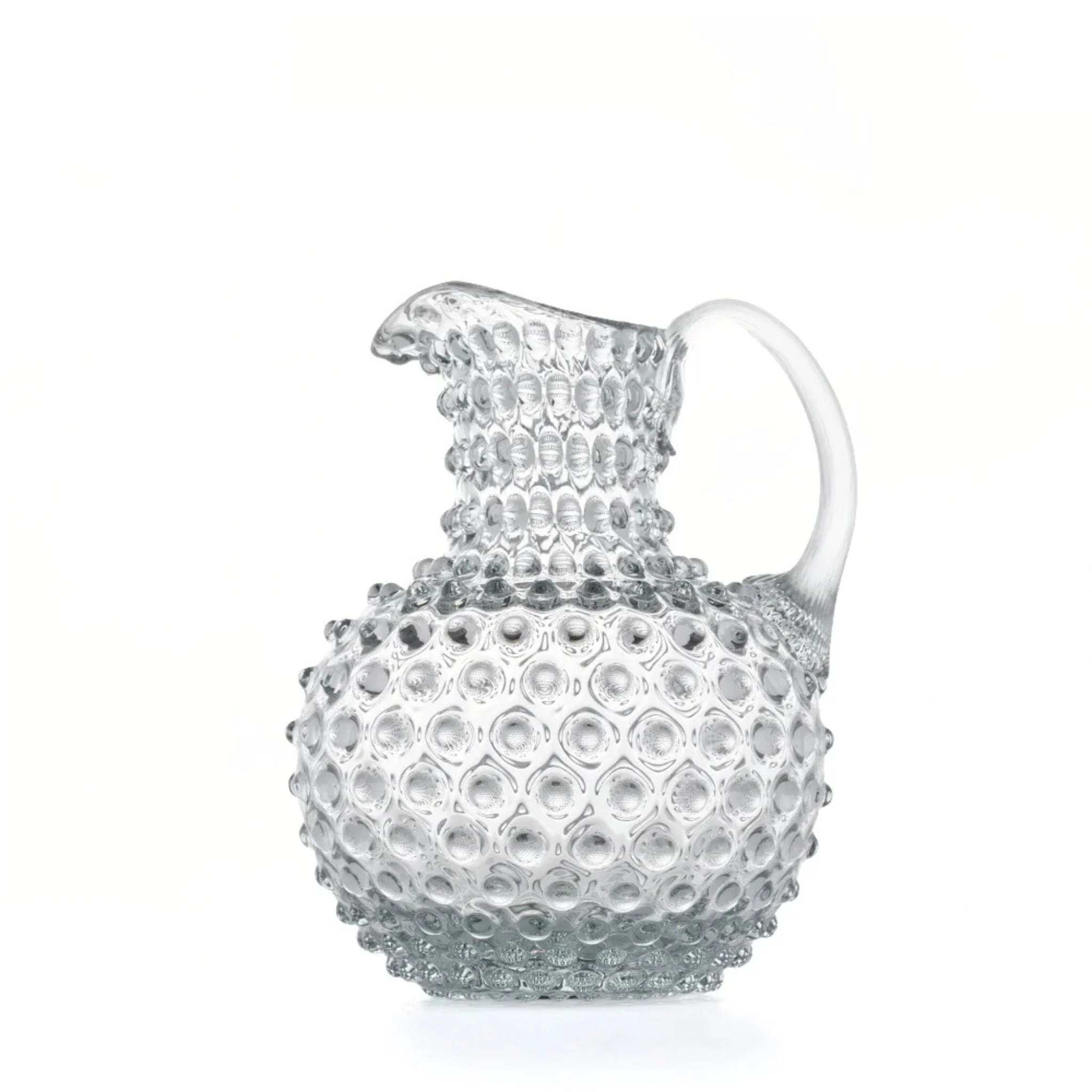 Hobnail Jug - Large - Smoky Quartz