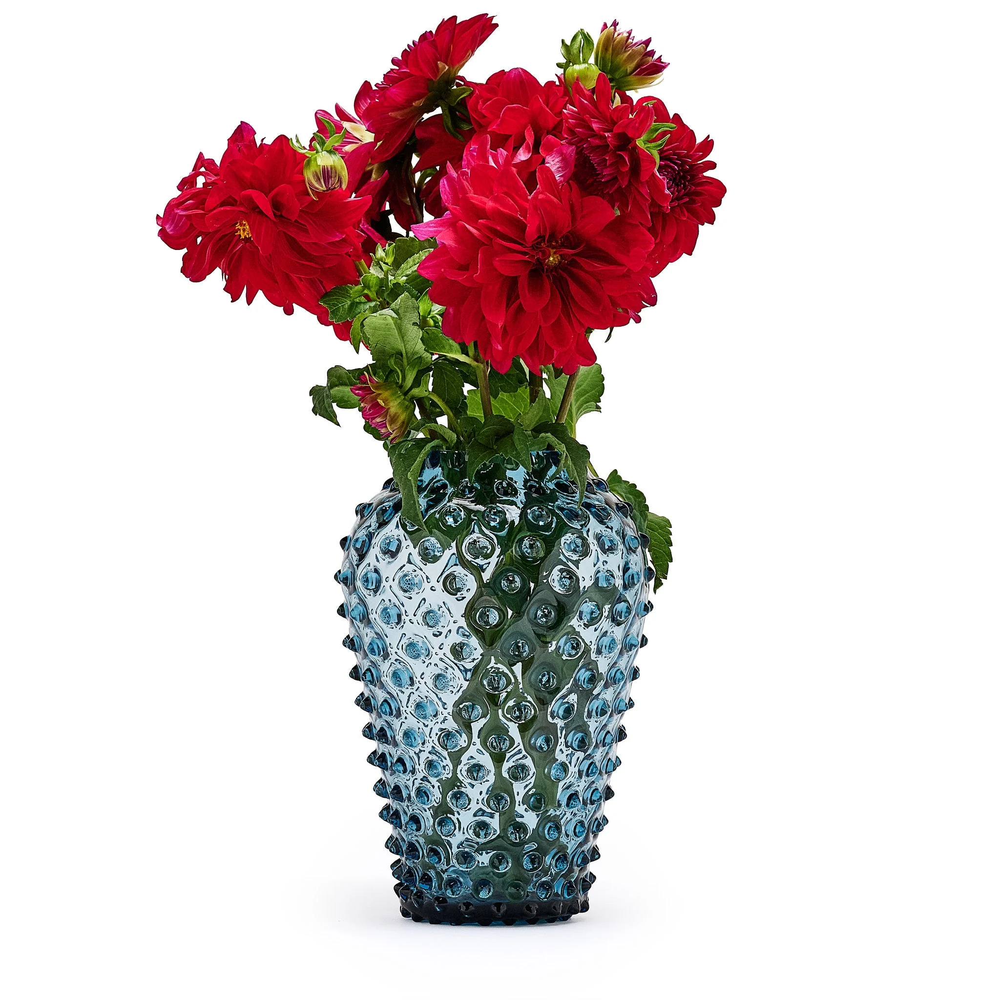 Hobnail Vase - Barrel - Midnight Blue - Image 2