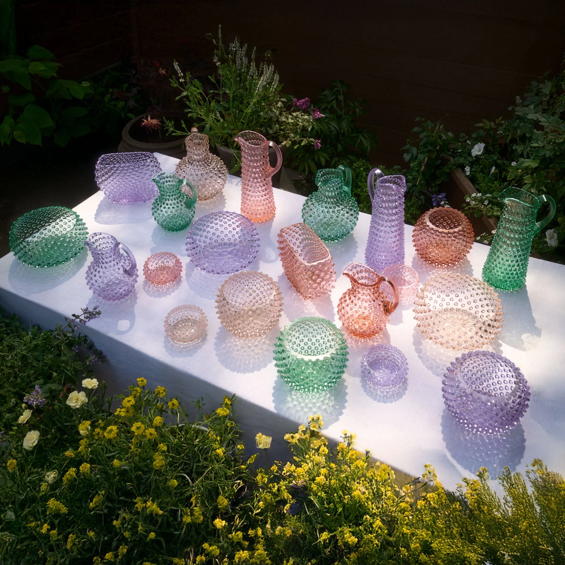 Hobnail Vase - Optic - Rose Bronze - Image 3