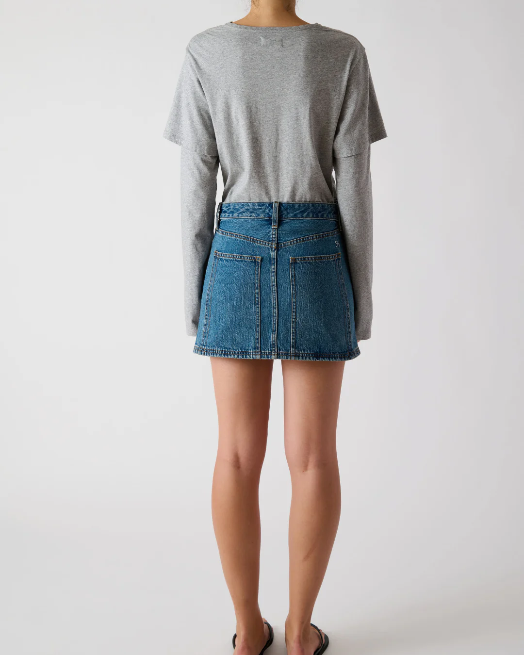 STILL HERE - Holly Skirt - Classic Blue - Image 3