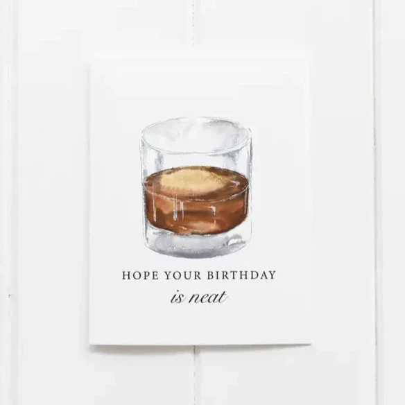 Hope Your Birthday Is Neat Greeting Card