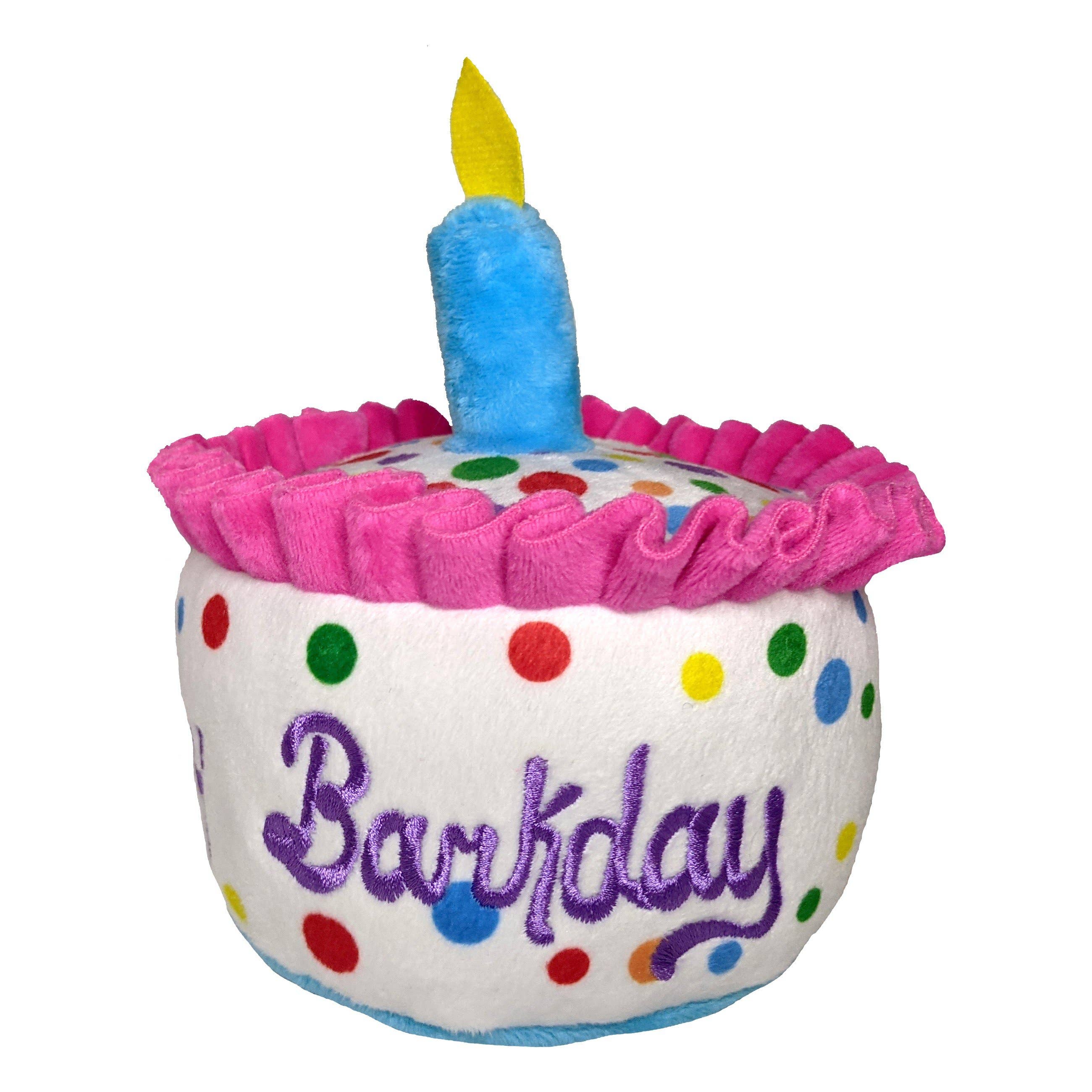 Happy Barkday Cake Dog Toy - Image 2