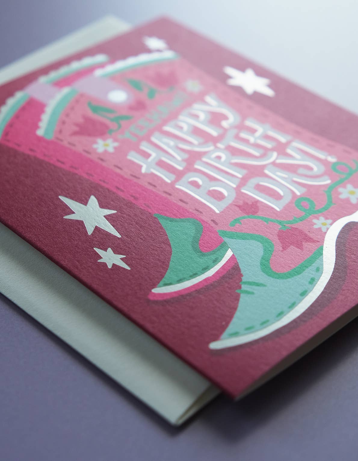 Cowgirl Boot Card - Image 2