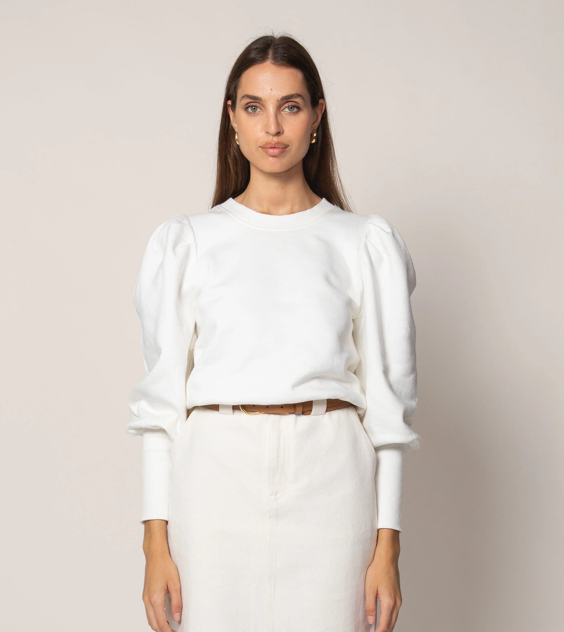 Cleobella - Indi Sweatshirt - Ivory - Image 3