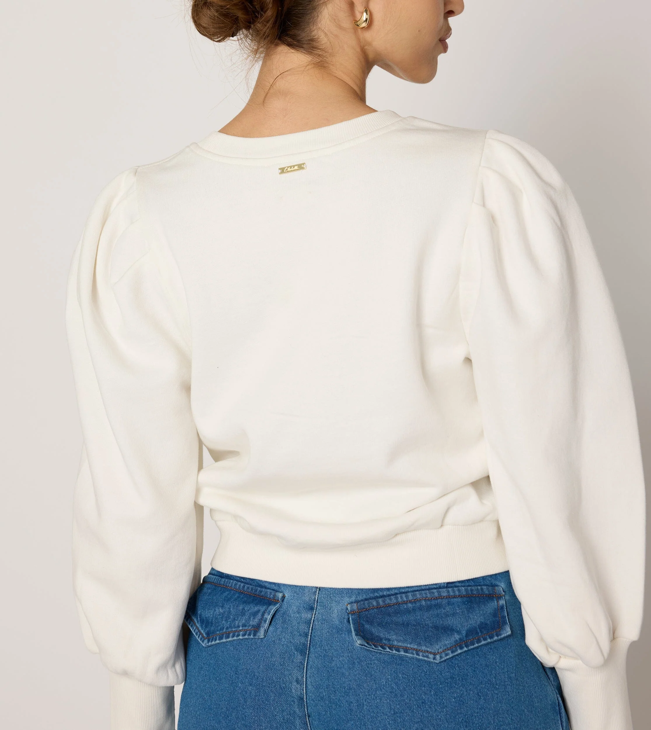 Cleobella - Indi Sweatshirt - Ivory - Image 7