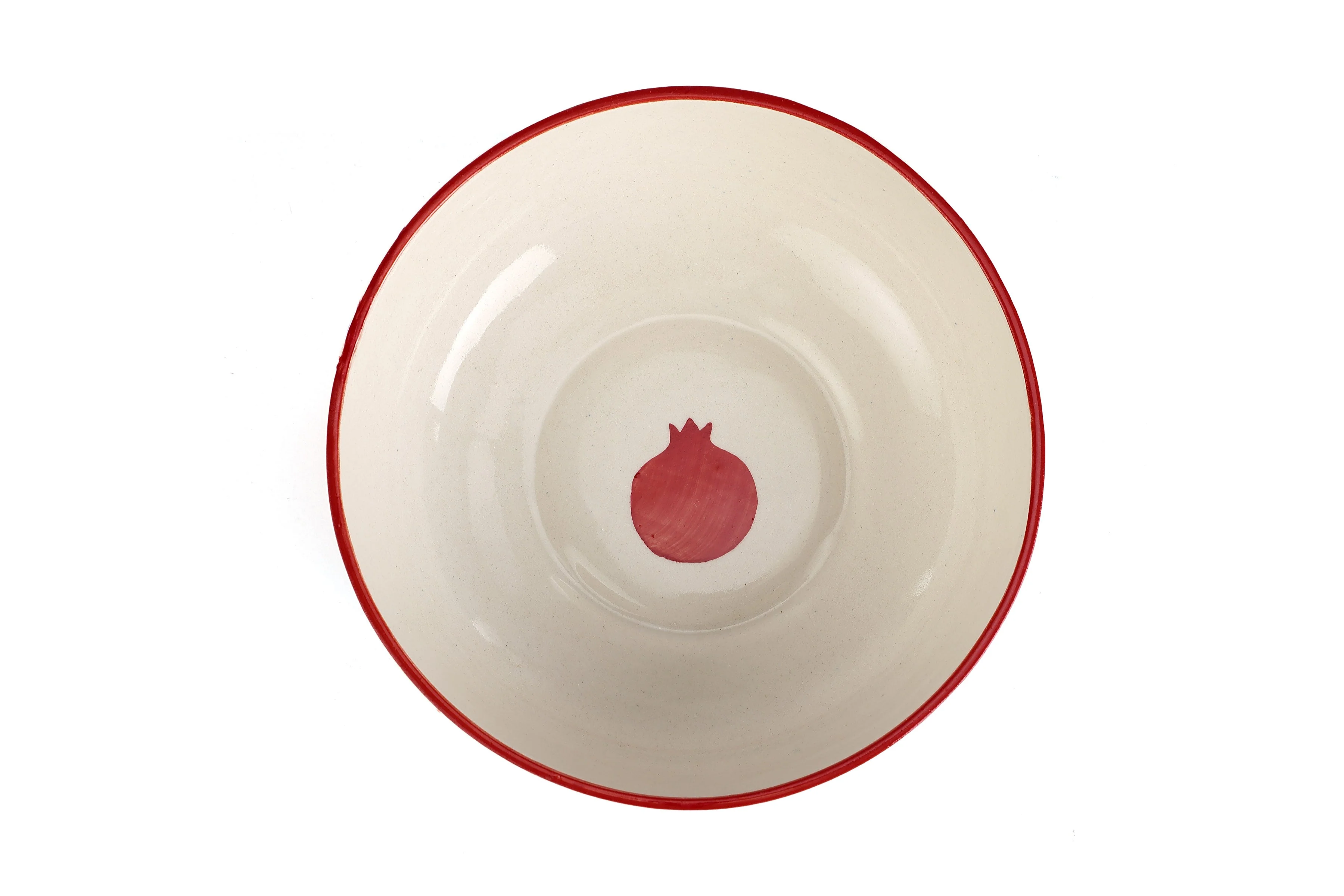Indian Anaar Bowl, Red - 2.5x7 Inches (Set of 4) - Image 2