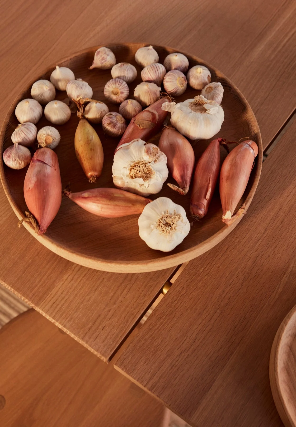 Inka Wood Tray, Round, Large, Nature - Image 3