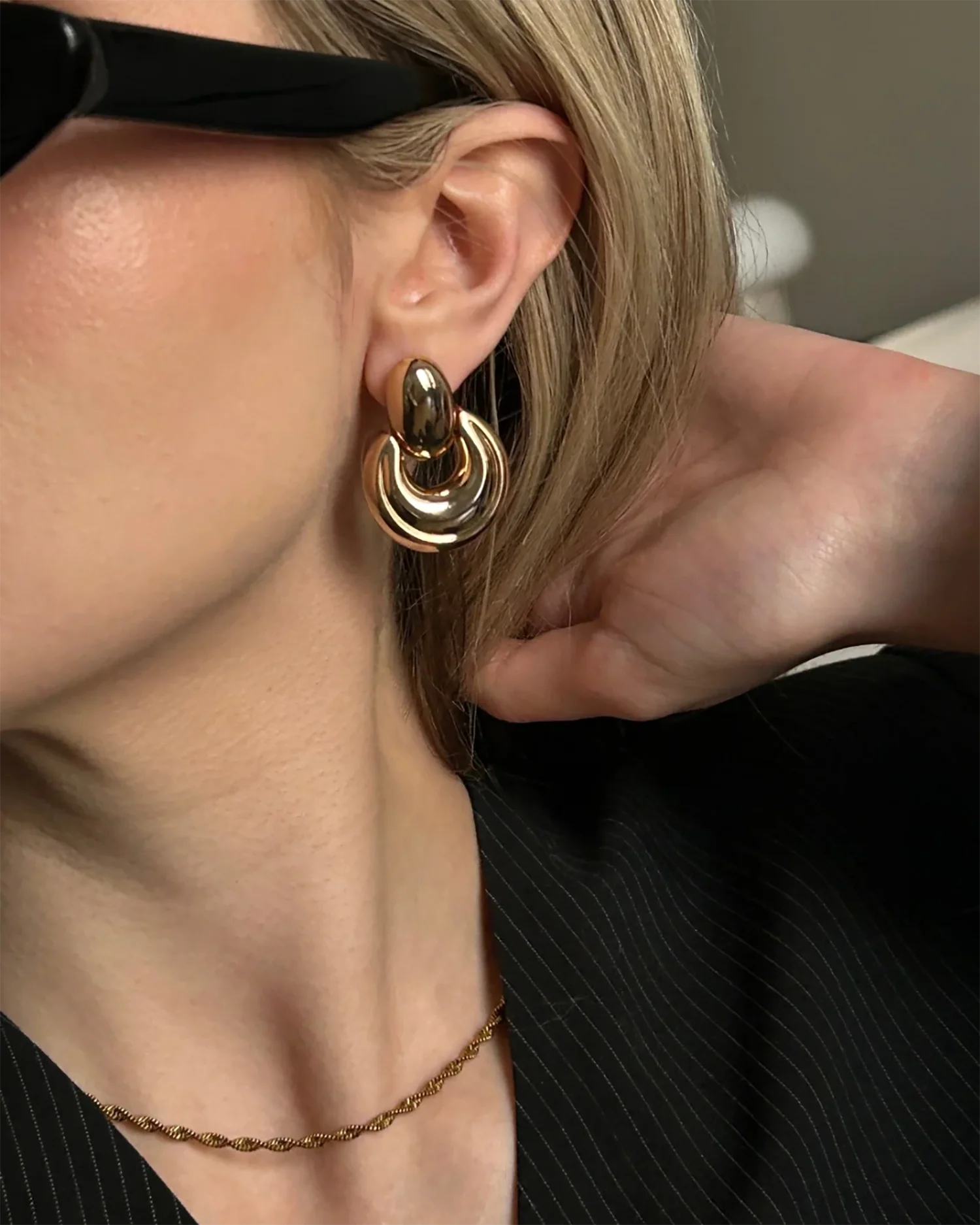 James Statement Earrings - Image 5