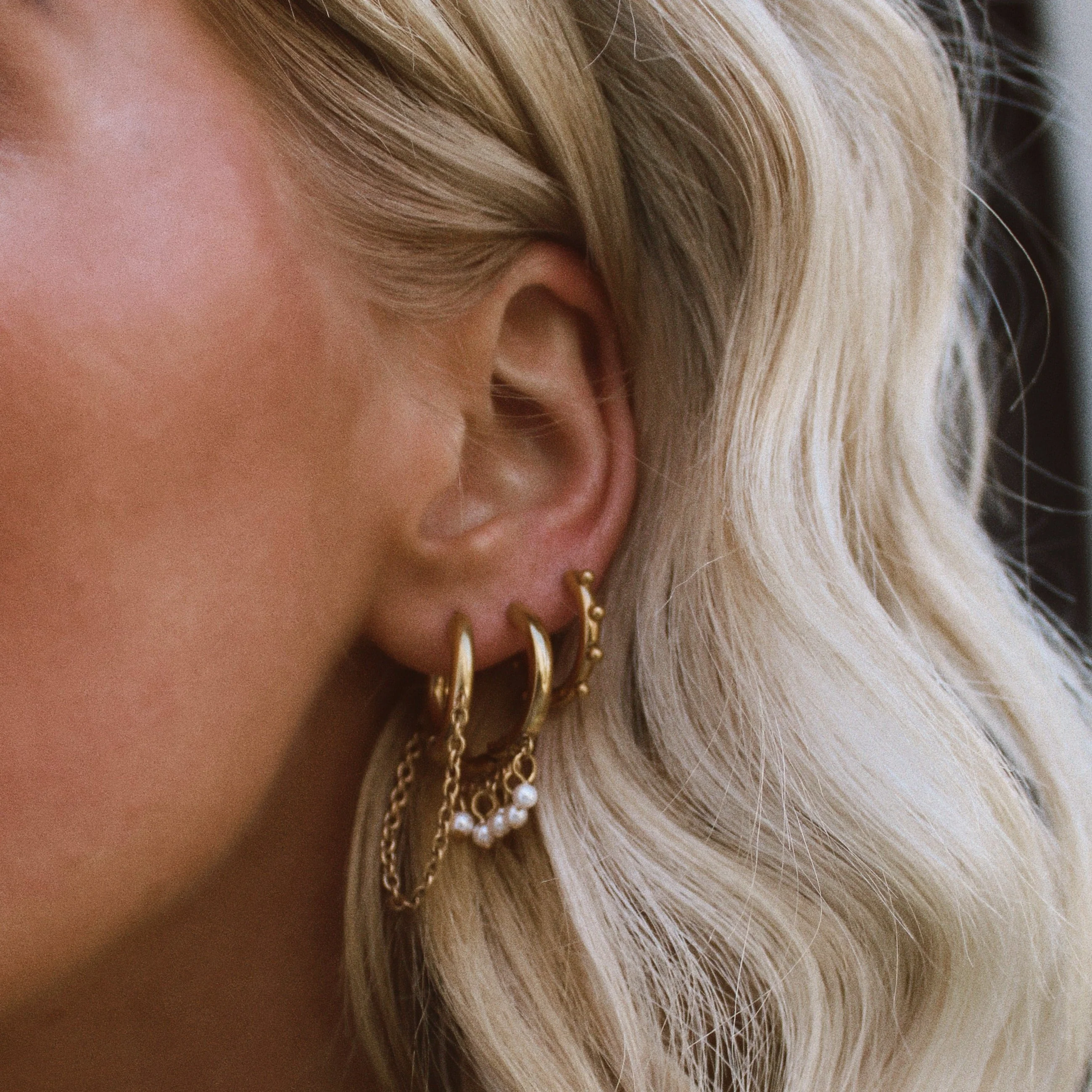 Jane Hoop Earrings - Image 7