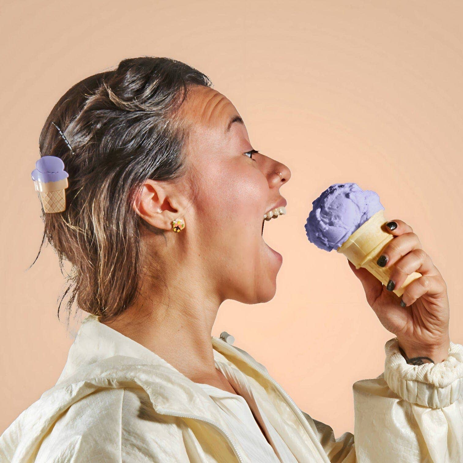 Jenny Lemons - Mini Ice Cream Hair Claw Clip - Image 3