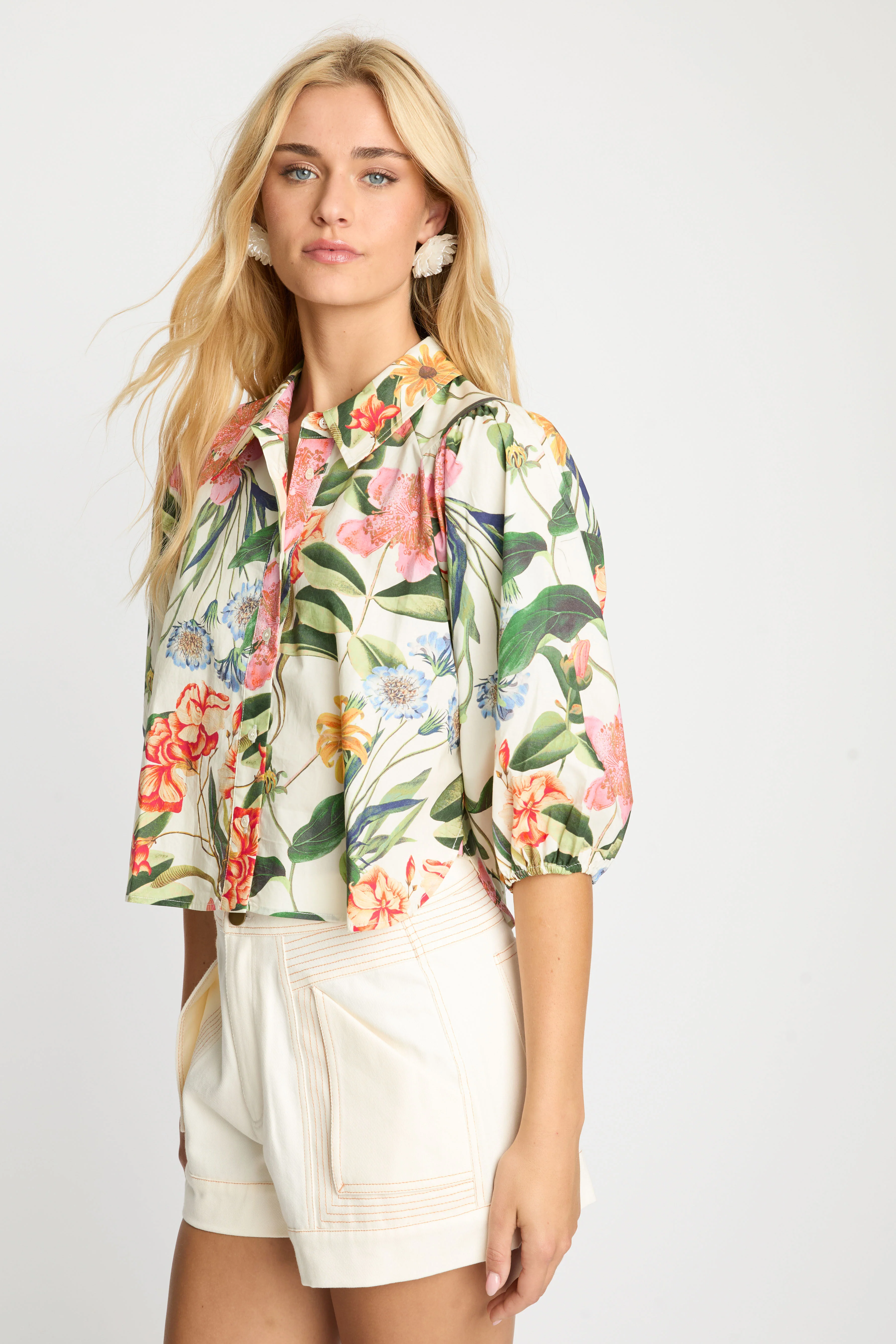 Caballero - Juliette Top - Buttercream Floral - Image 3