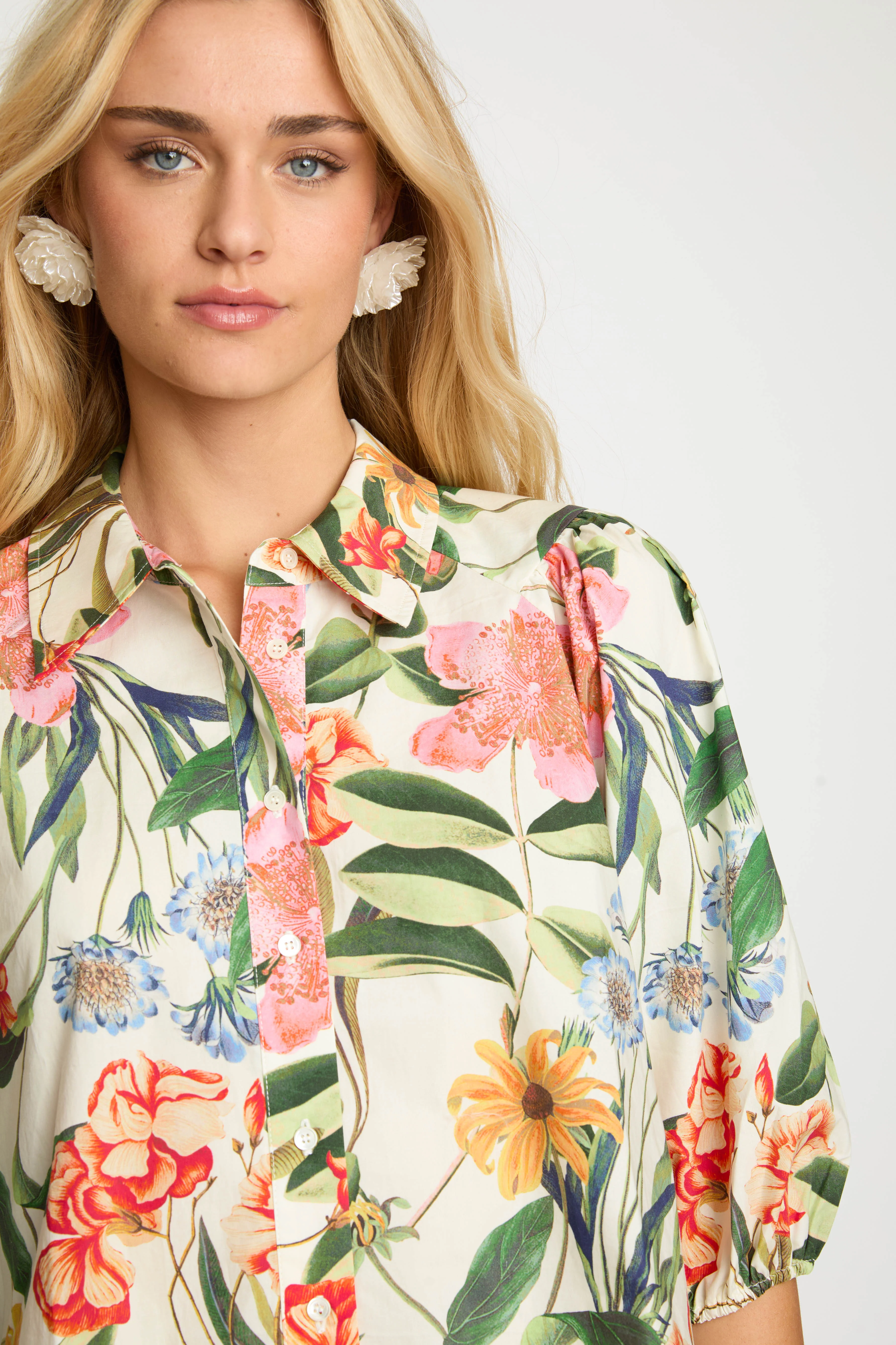Caballero - Juliette Top - Buttercream Floral - Image 4