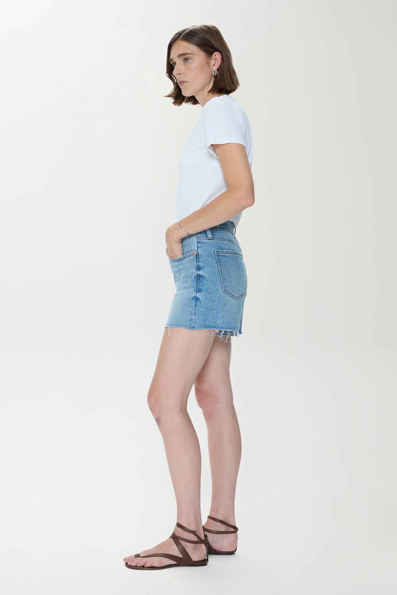Pistola - Kennedy Mid Rise Short - Escape - Image 4