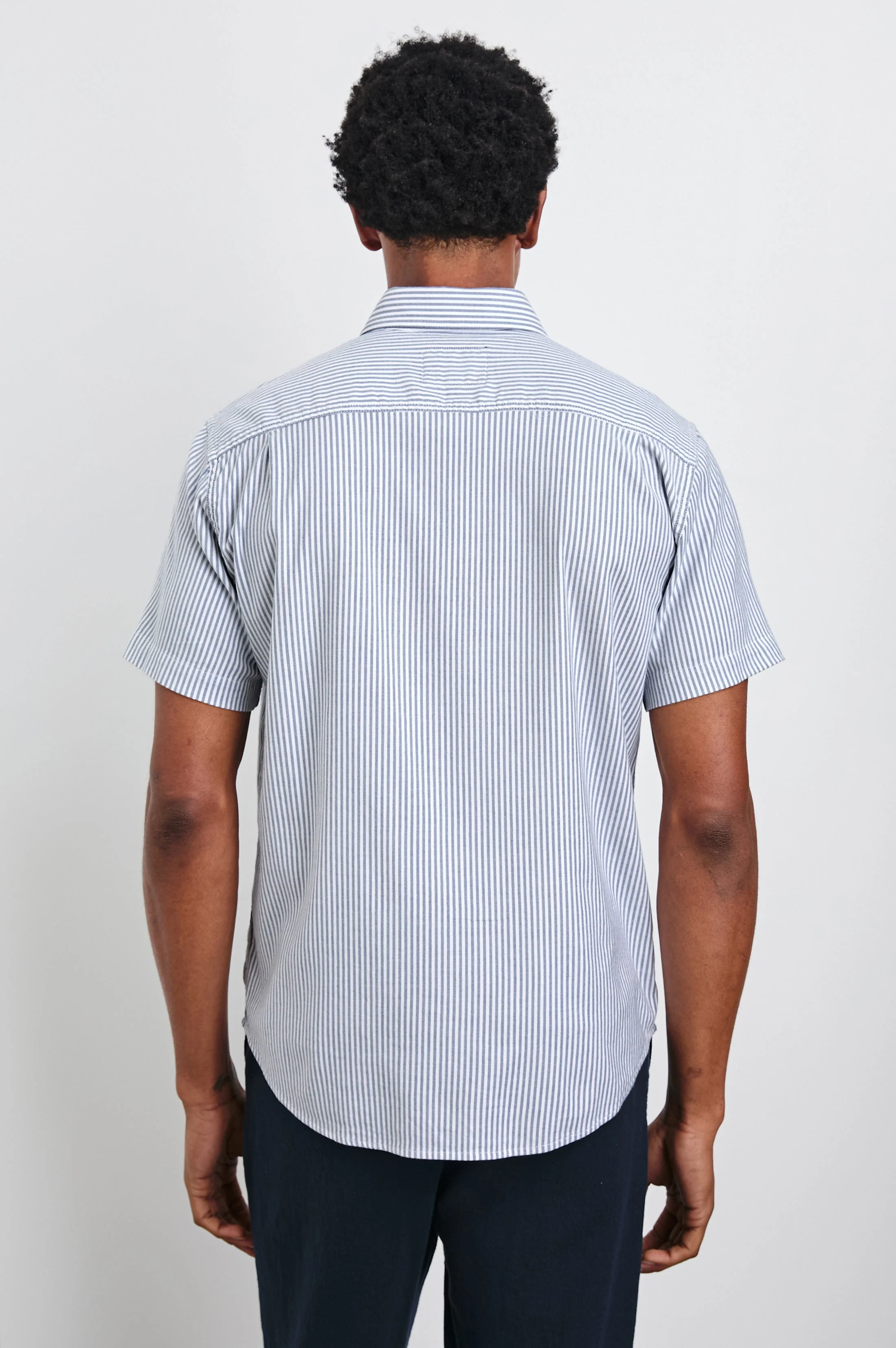 Rails - Kieren Shirt - Blue White Stripe - Image 4