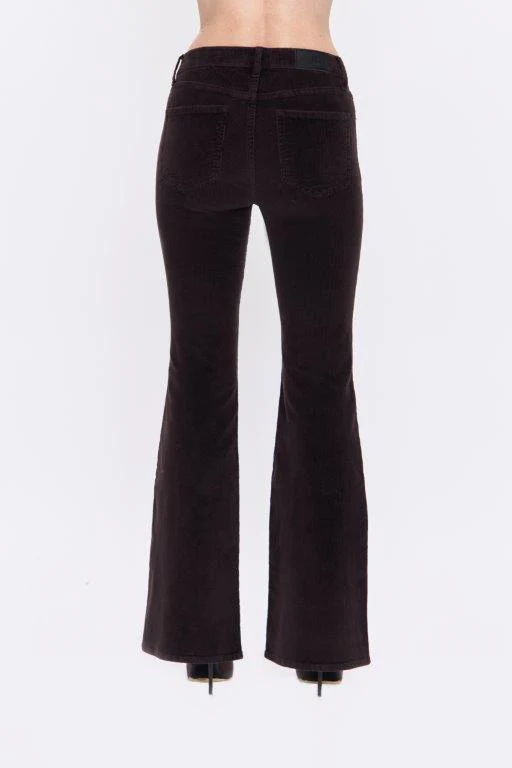 Pistola - Kinsley Mid Rise Ultra Flare Pant - Mocha - Image 5