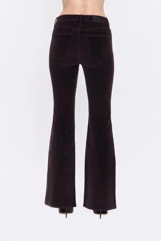 Pistola - Kinsley Mid Rise Ultra Flare Pant - Mocha - Image 7