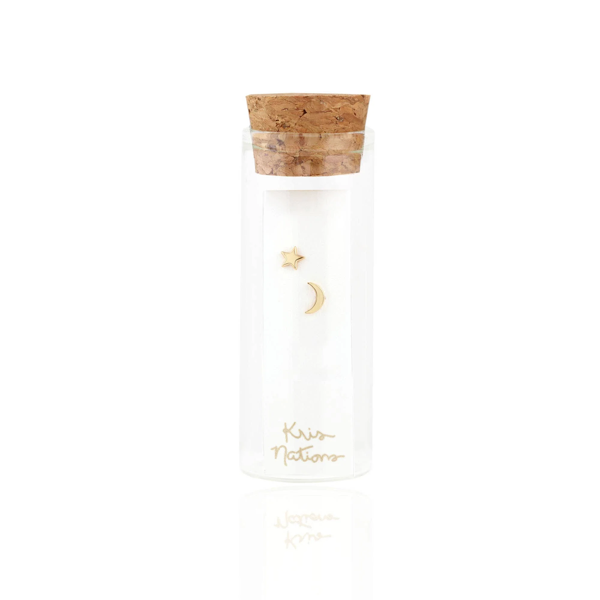 Kris Nations - Star and Moon Stud Earrings - Image 5