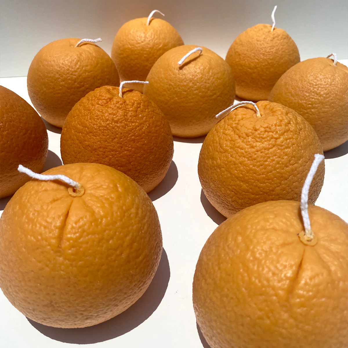 Large Orange Candle - Image 8