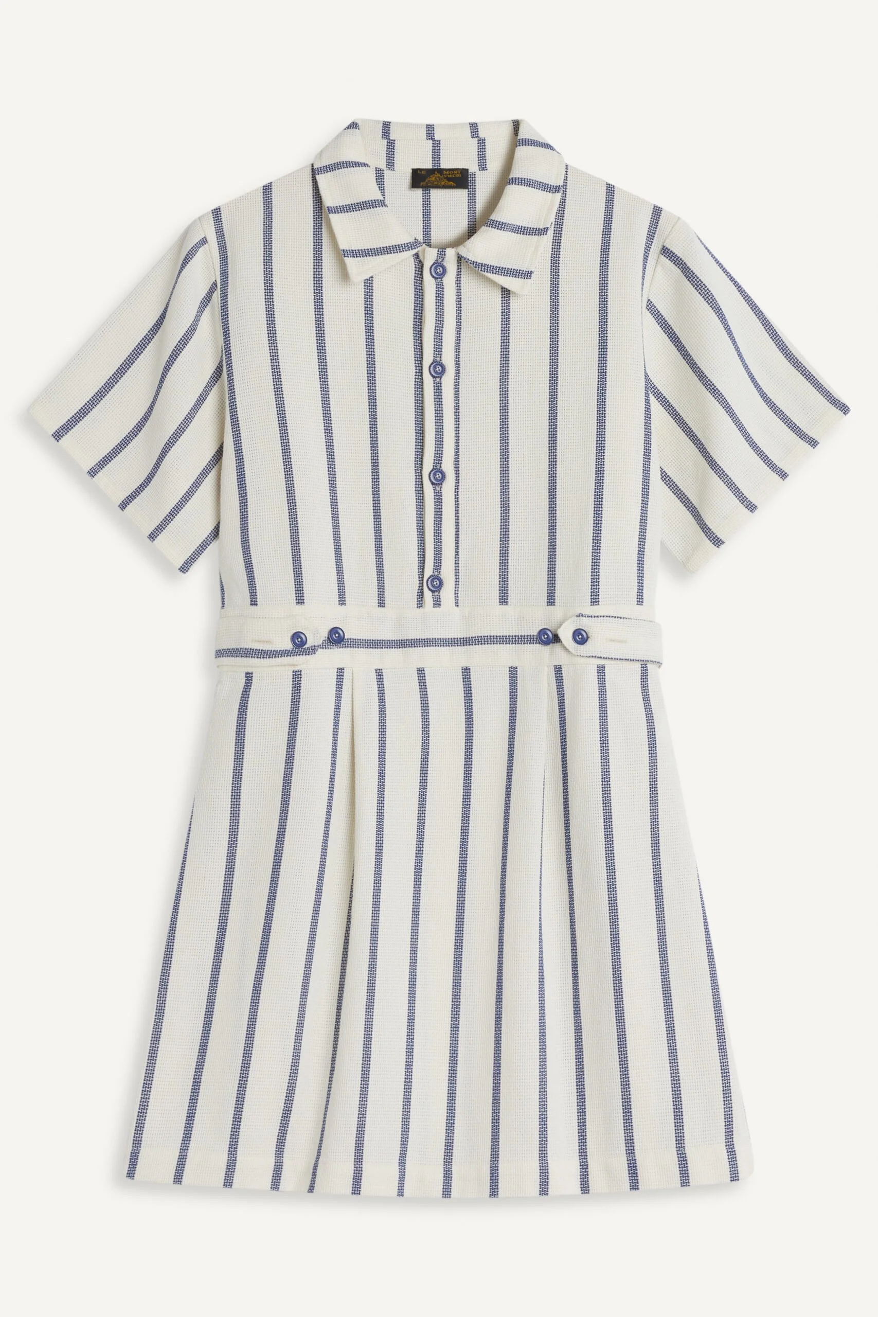 Le Mont St Michel - Rendal Tennis Dress - Blue - Image 2